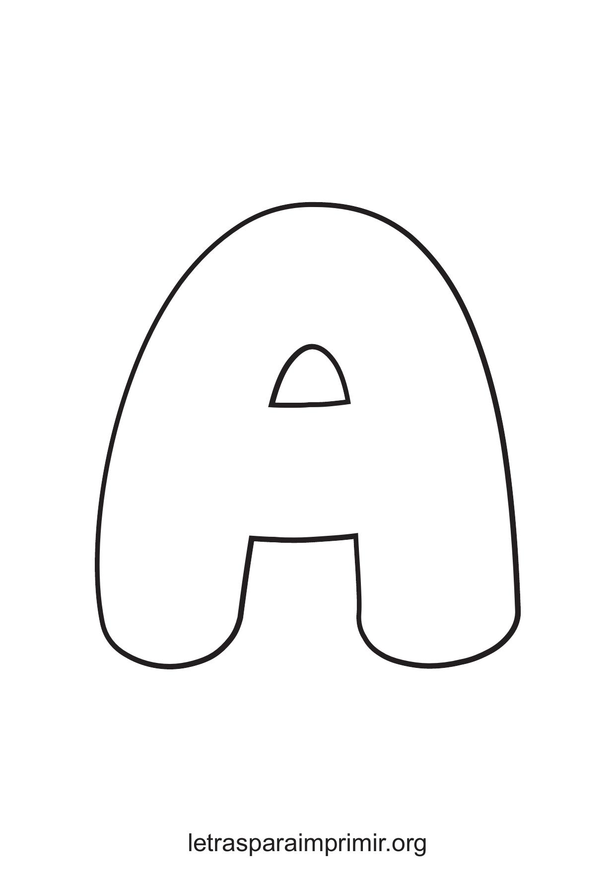 moldes de letras para imprimir en word