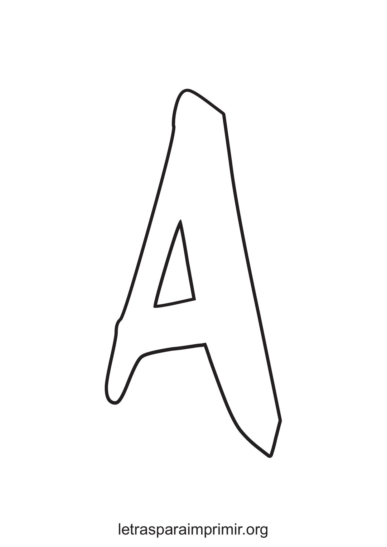 letras de molde para imprimir