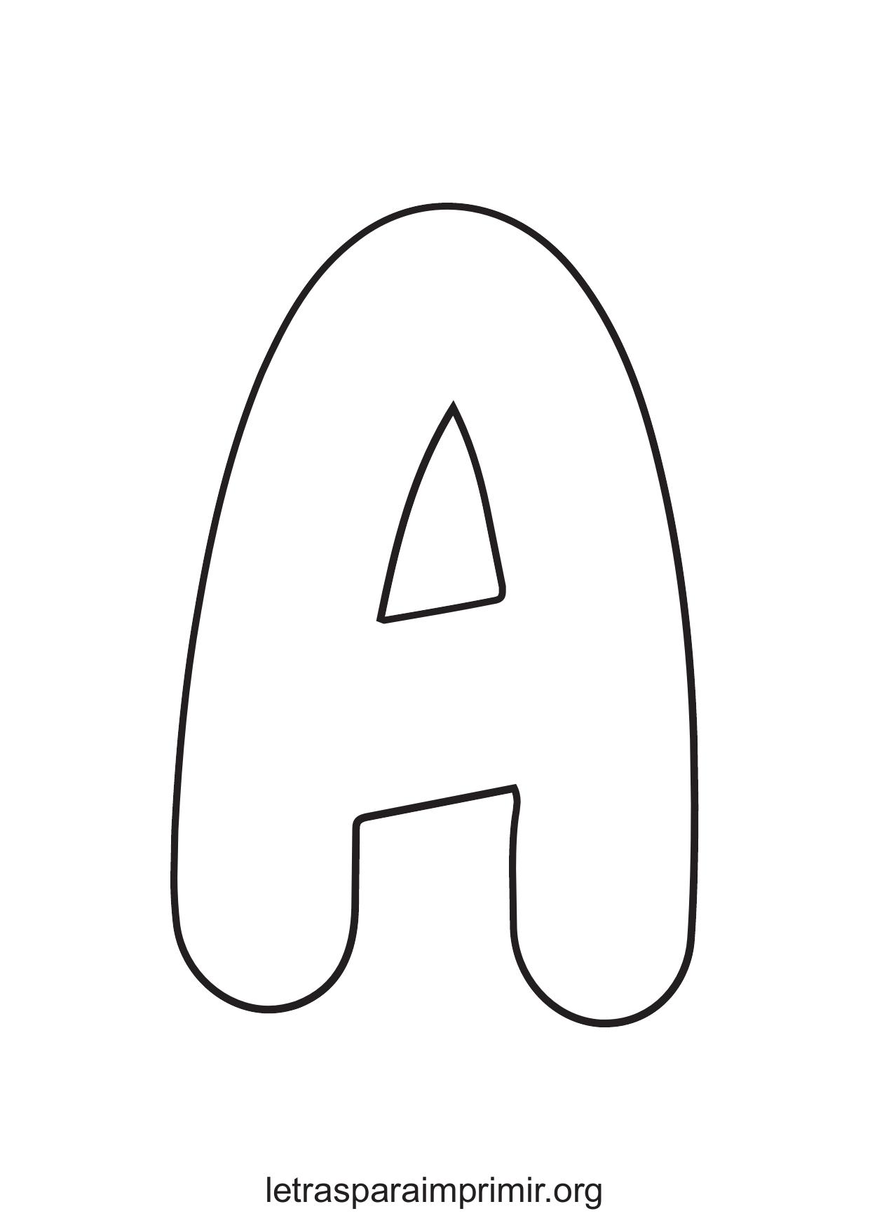 letras molde para imprimir