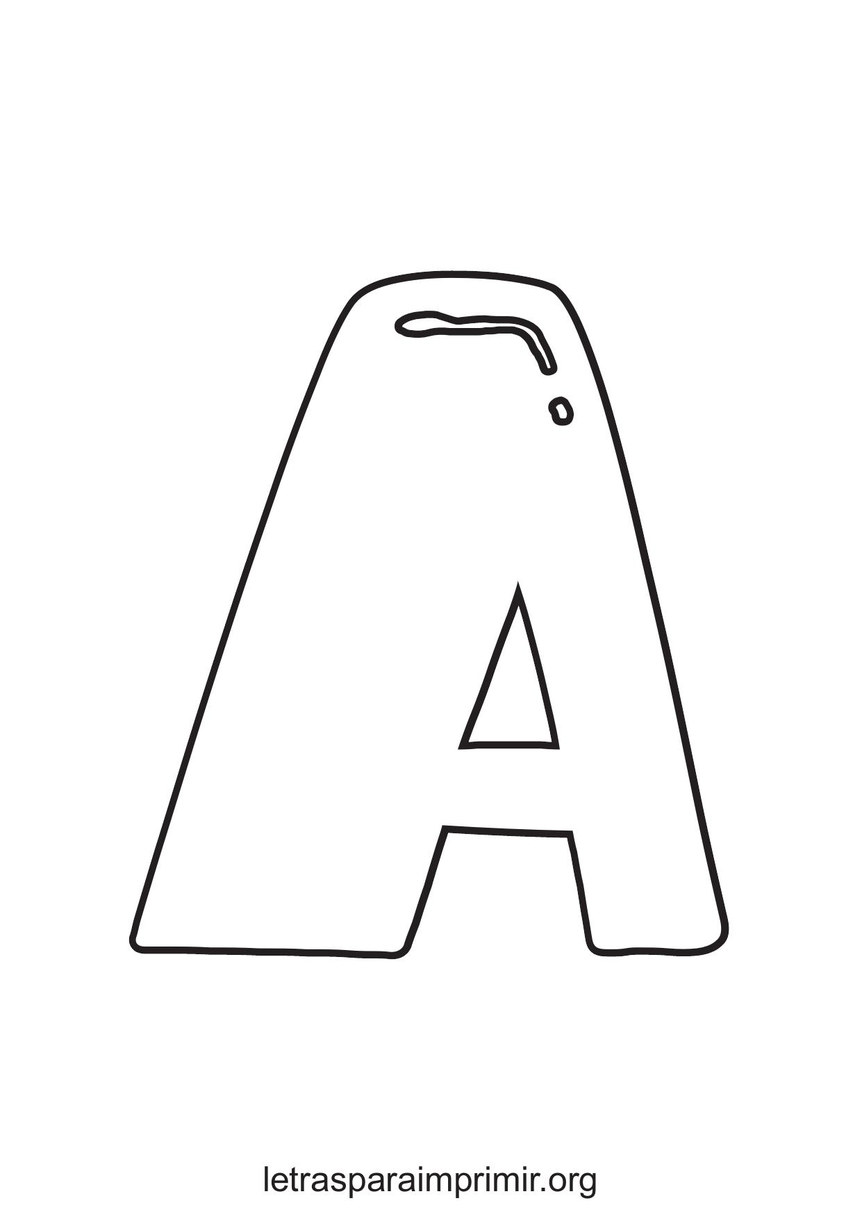 letras individuales para imprimir