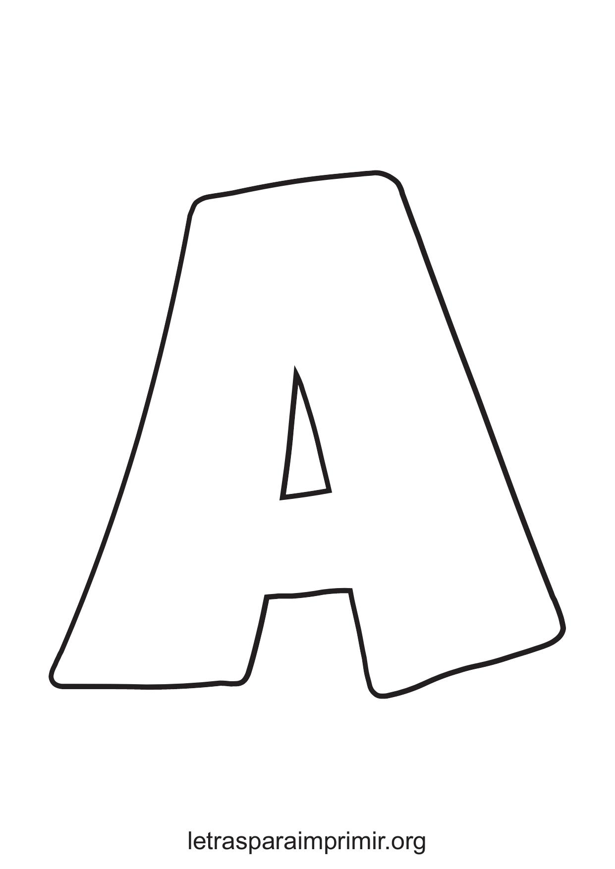 moldes de letras del abecedario para imprimir