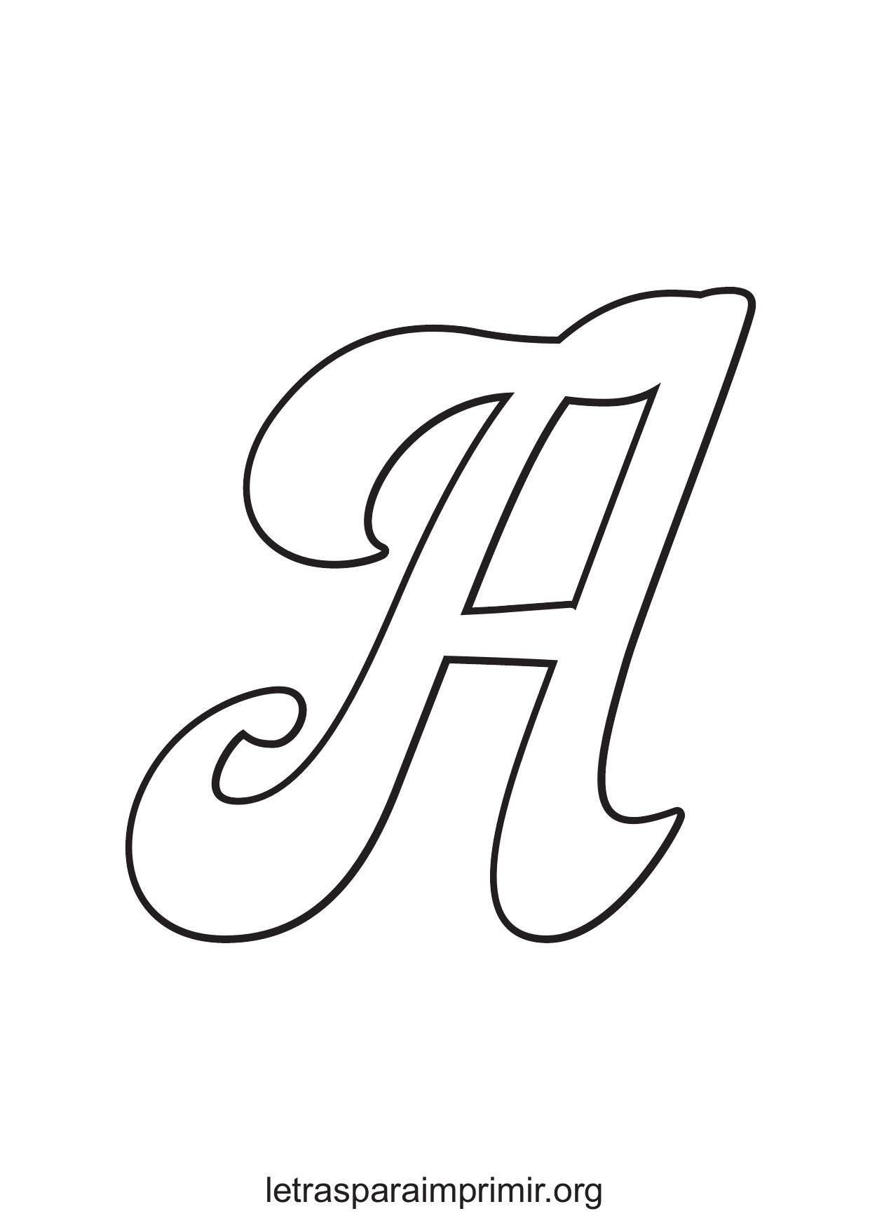 moldes de letras para imprimir en pdf