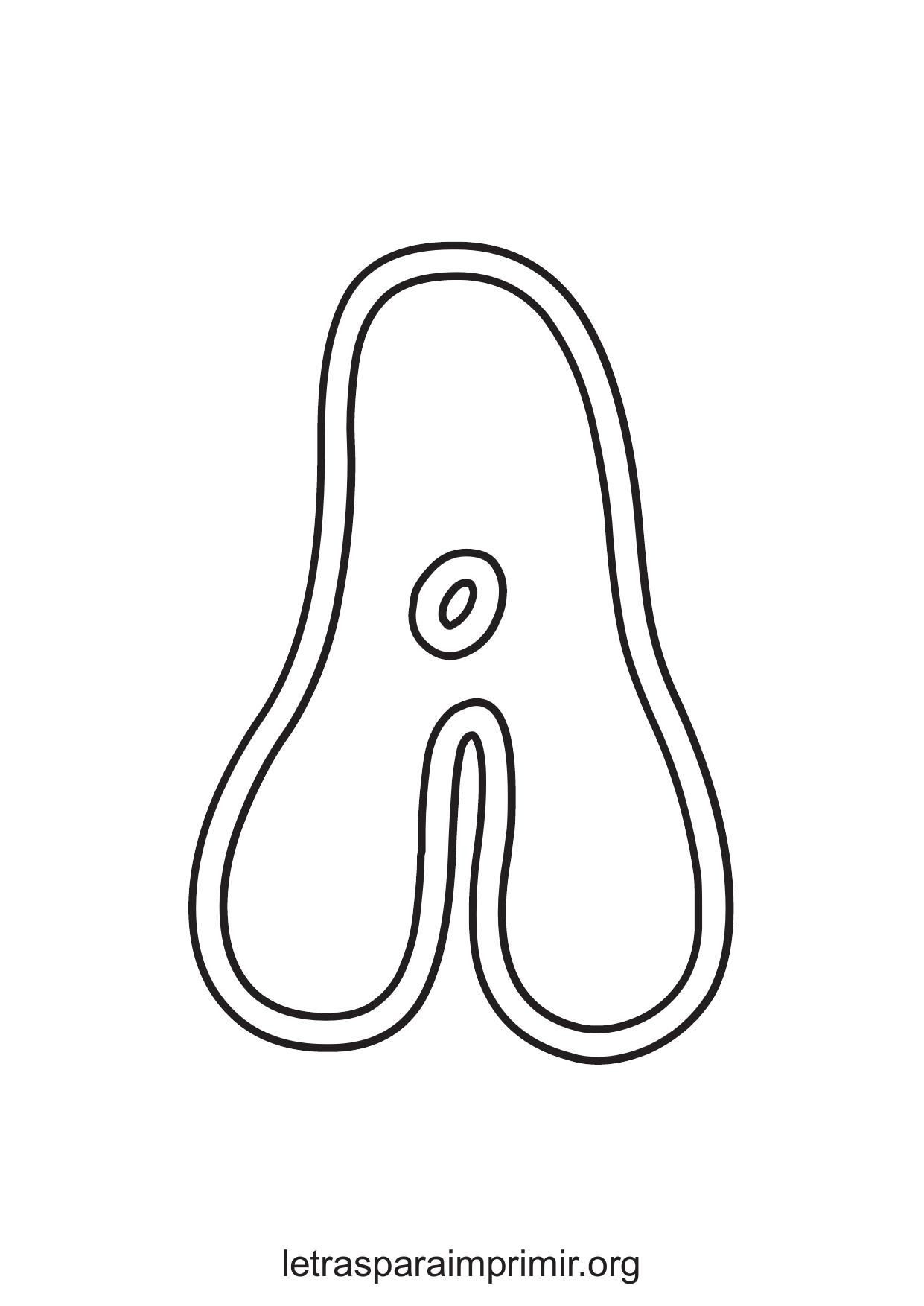 letras para imprimir y recortar grandes