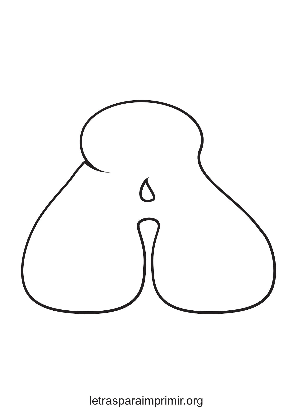 abecedario moldes de letras para imprimir en word