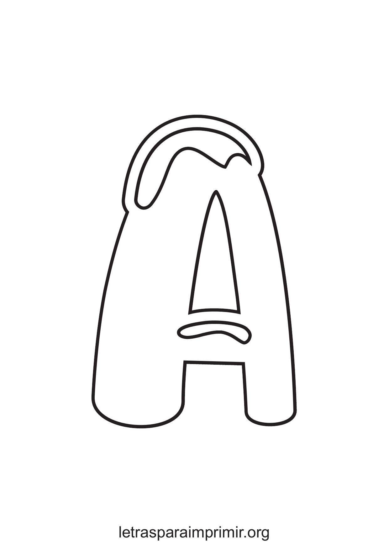 molde de letras bonitas para imprimir