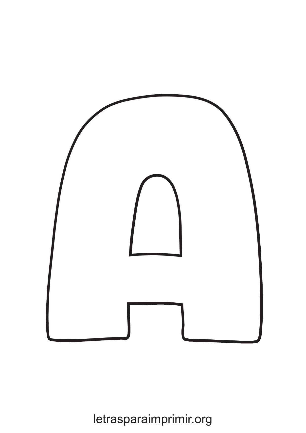 moldes de letras en foami para imprimir pdf