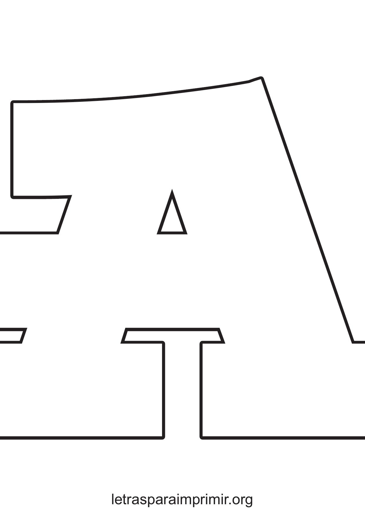 plantillas de letras pdf