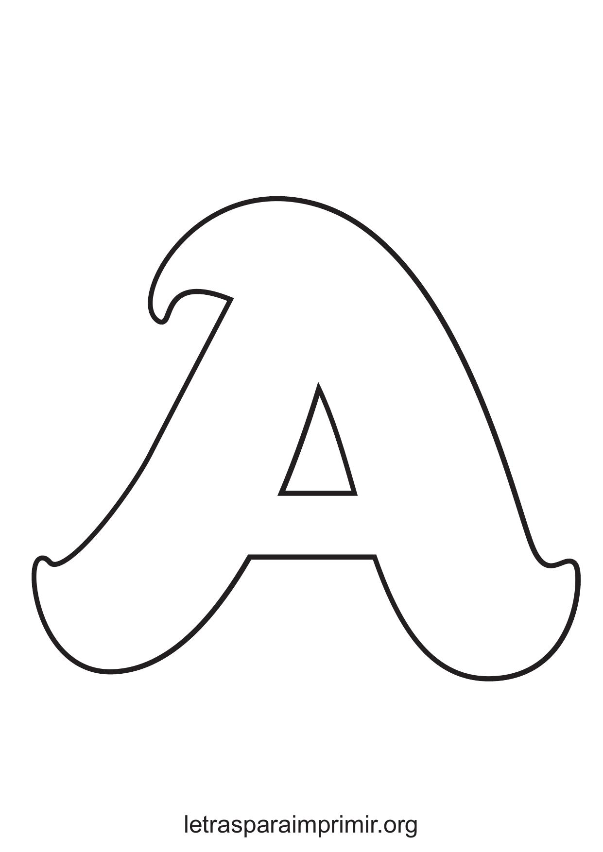 moldes abecedario para imprimir