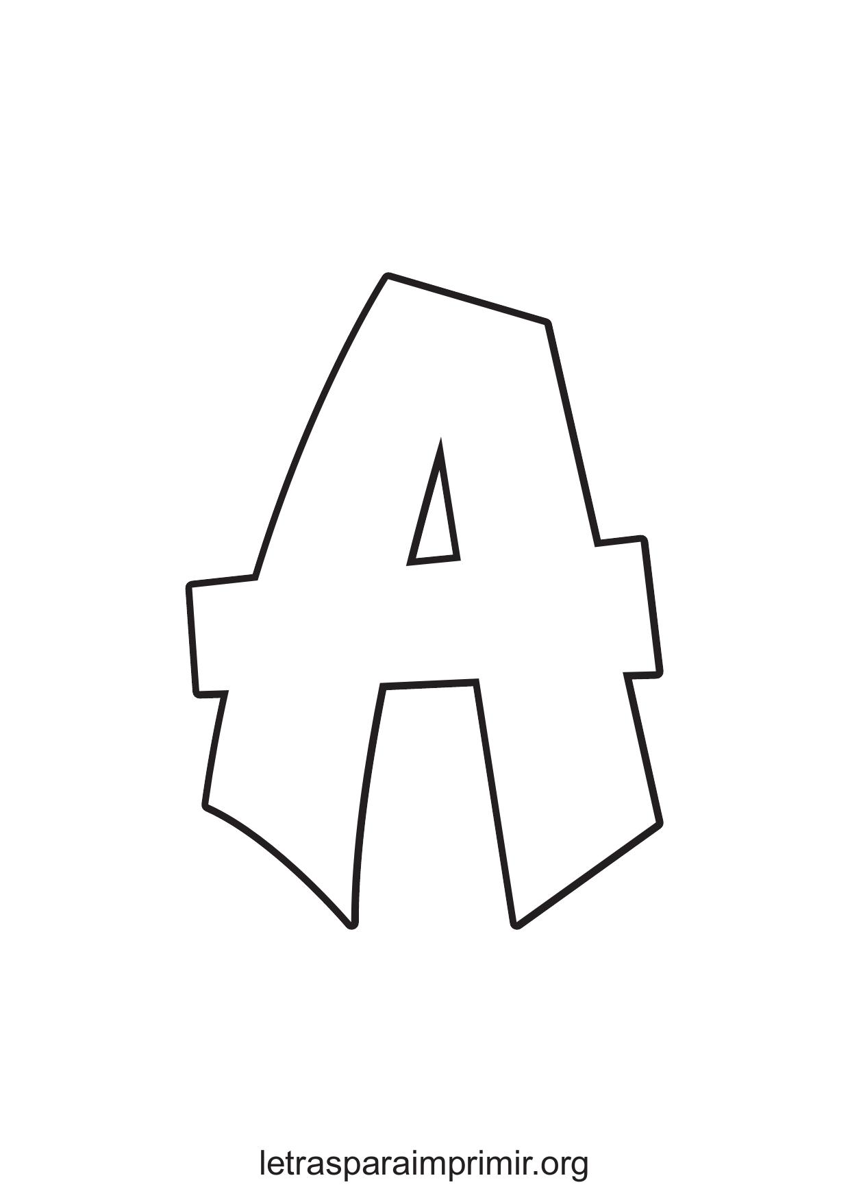 letras molde para imprimir pdf