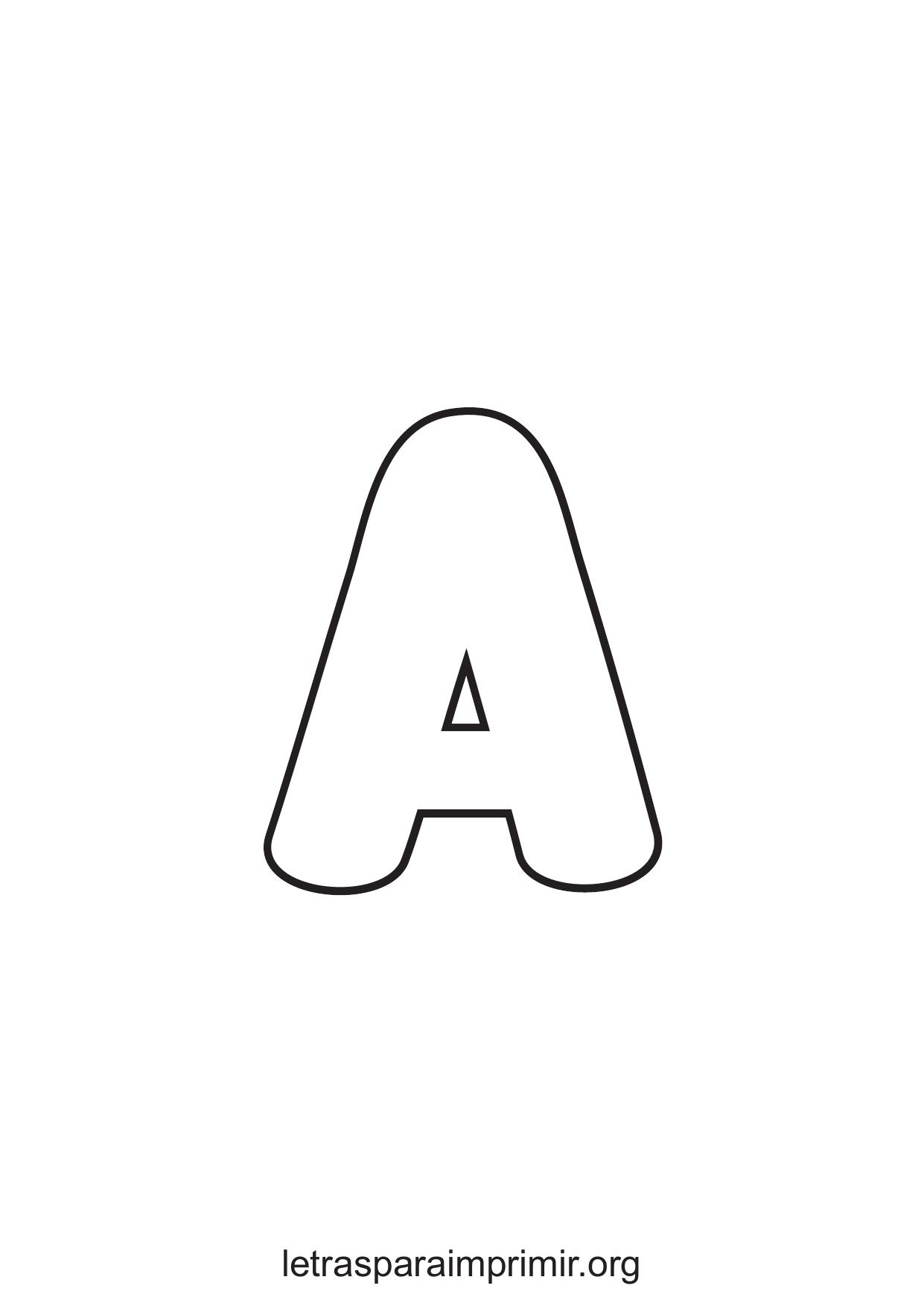 descargar moldes de letras para imprimir