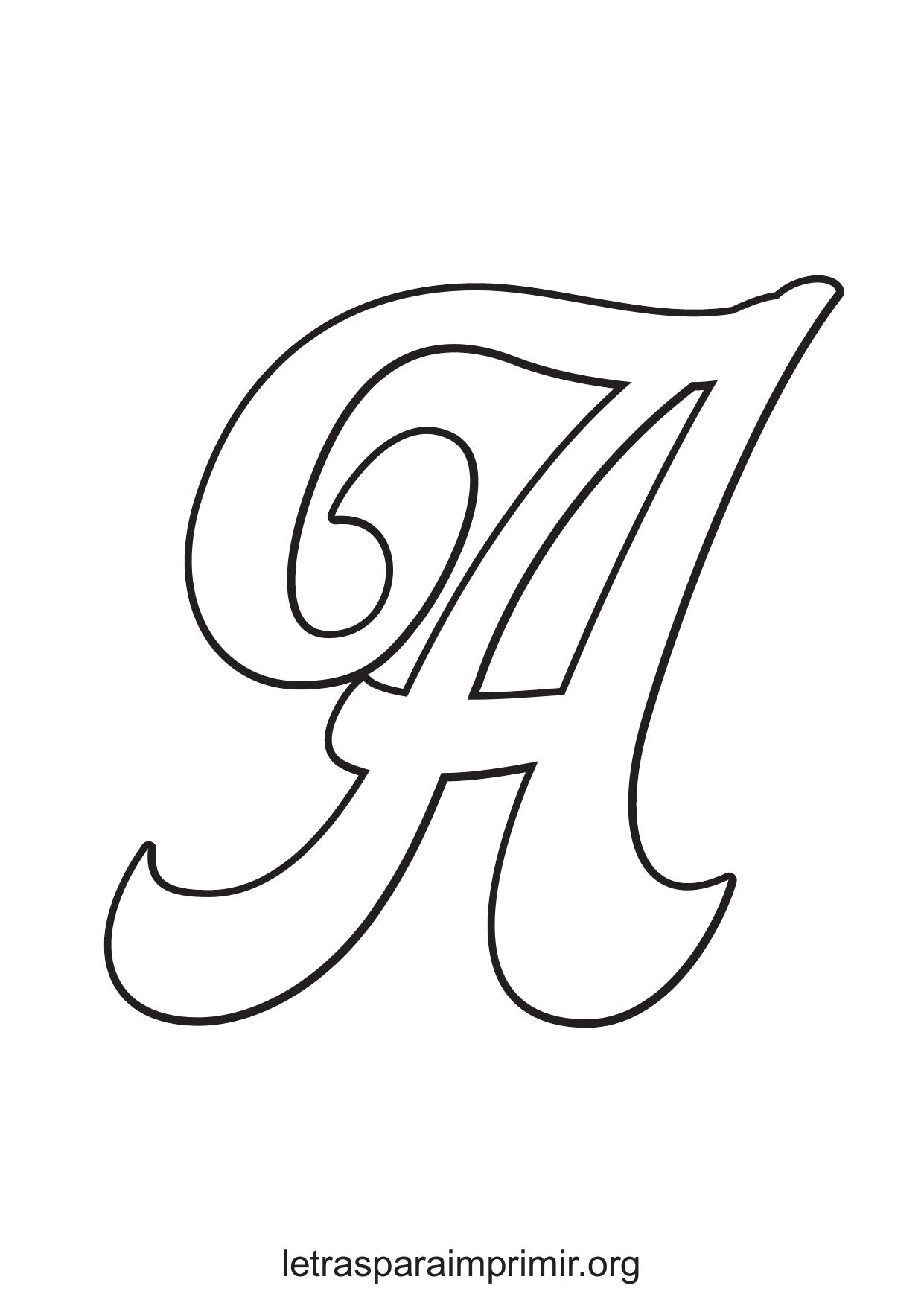 moldes de letras para imprimir pdf gratis