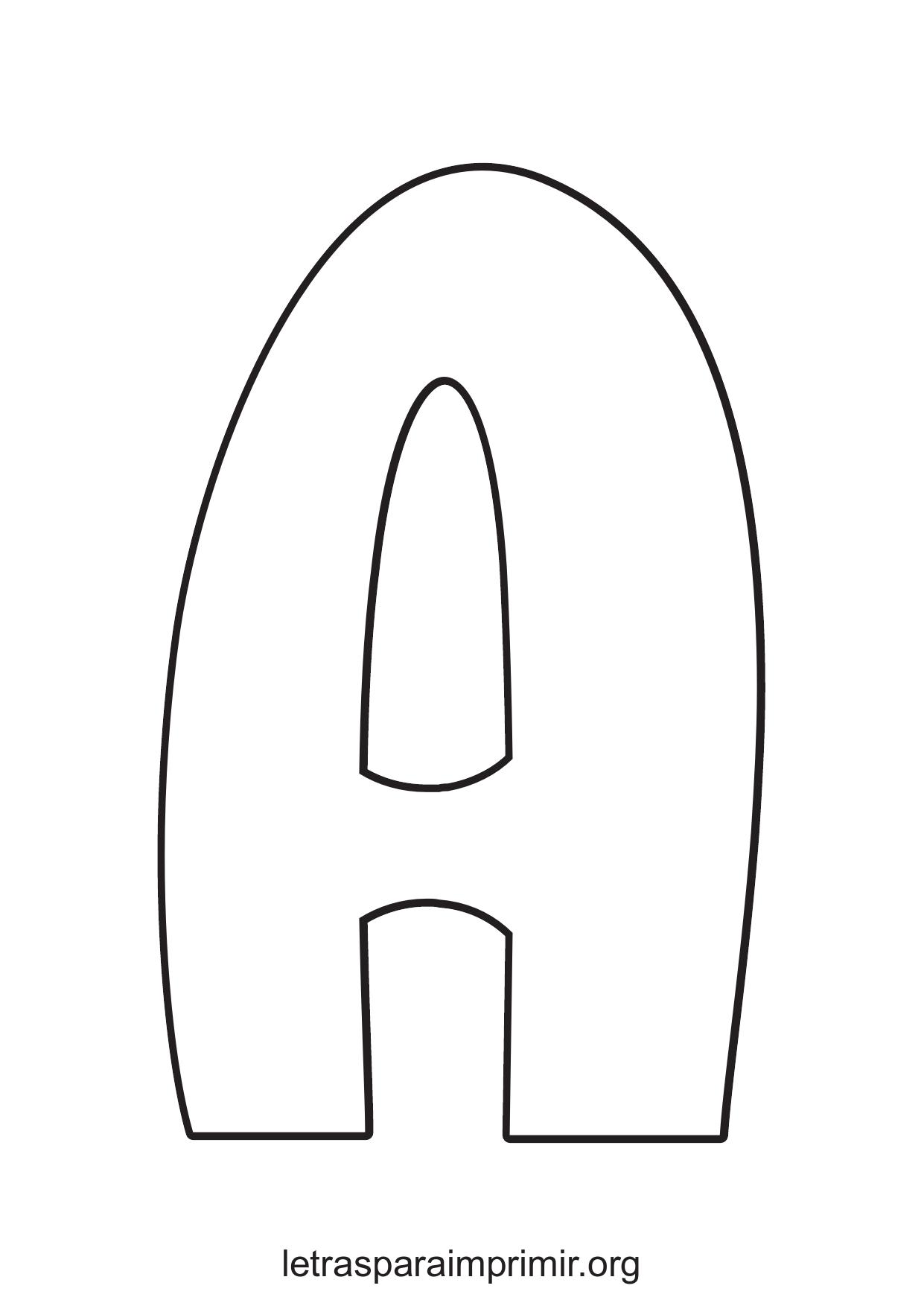 plantillas abecedario para imprimir