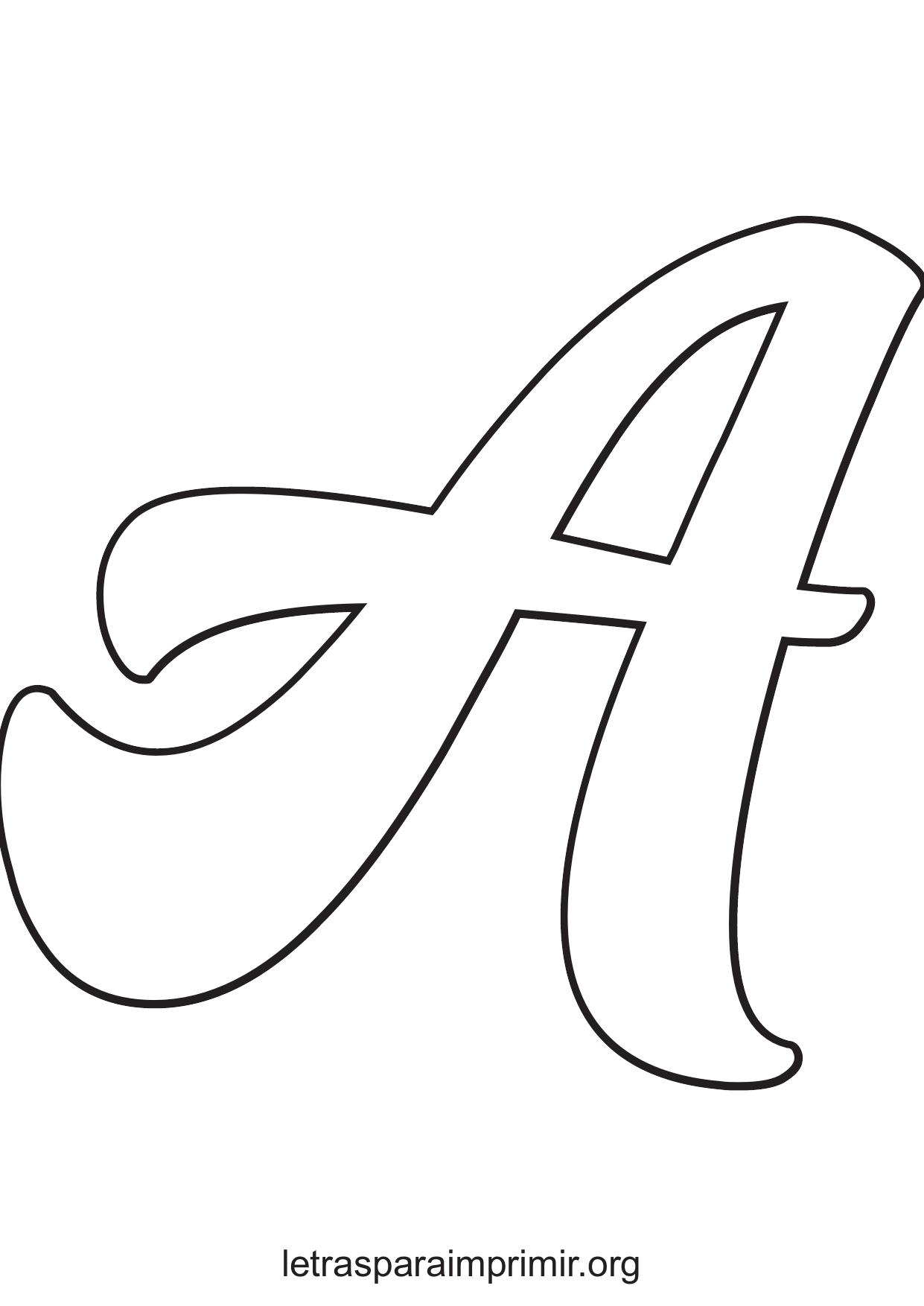 abecedario para imprimir letra por letra grande pdf