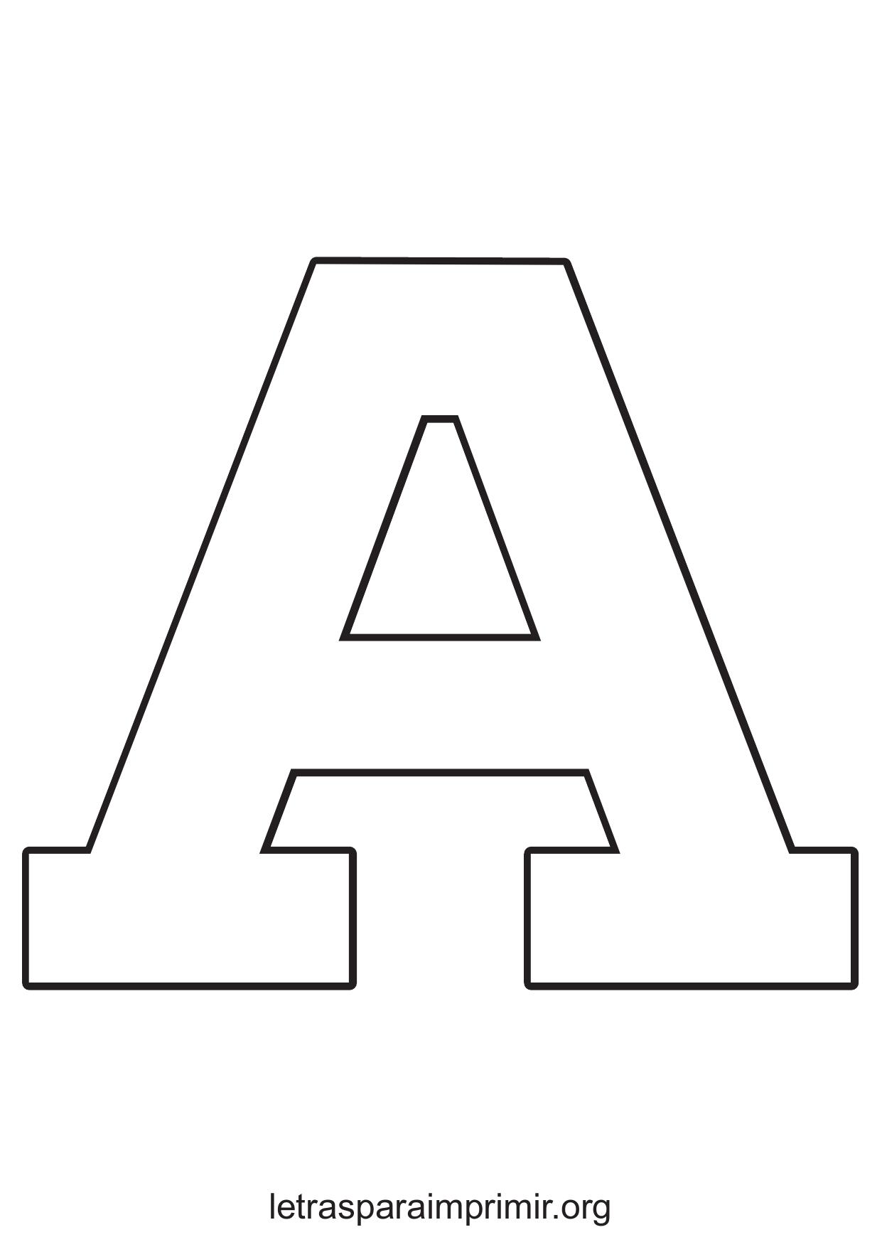 molde abecedario para imprimir