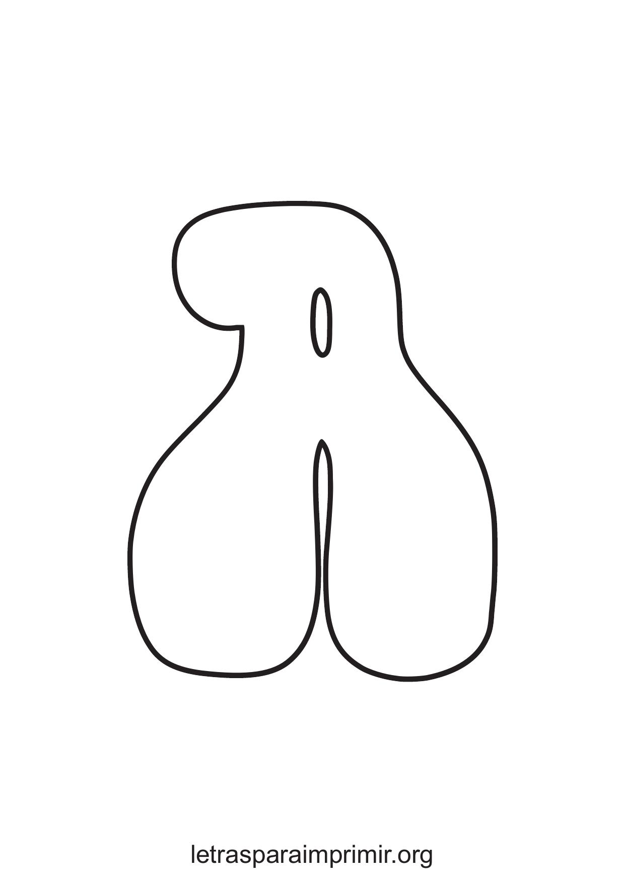 molde de numeros para imprimir