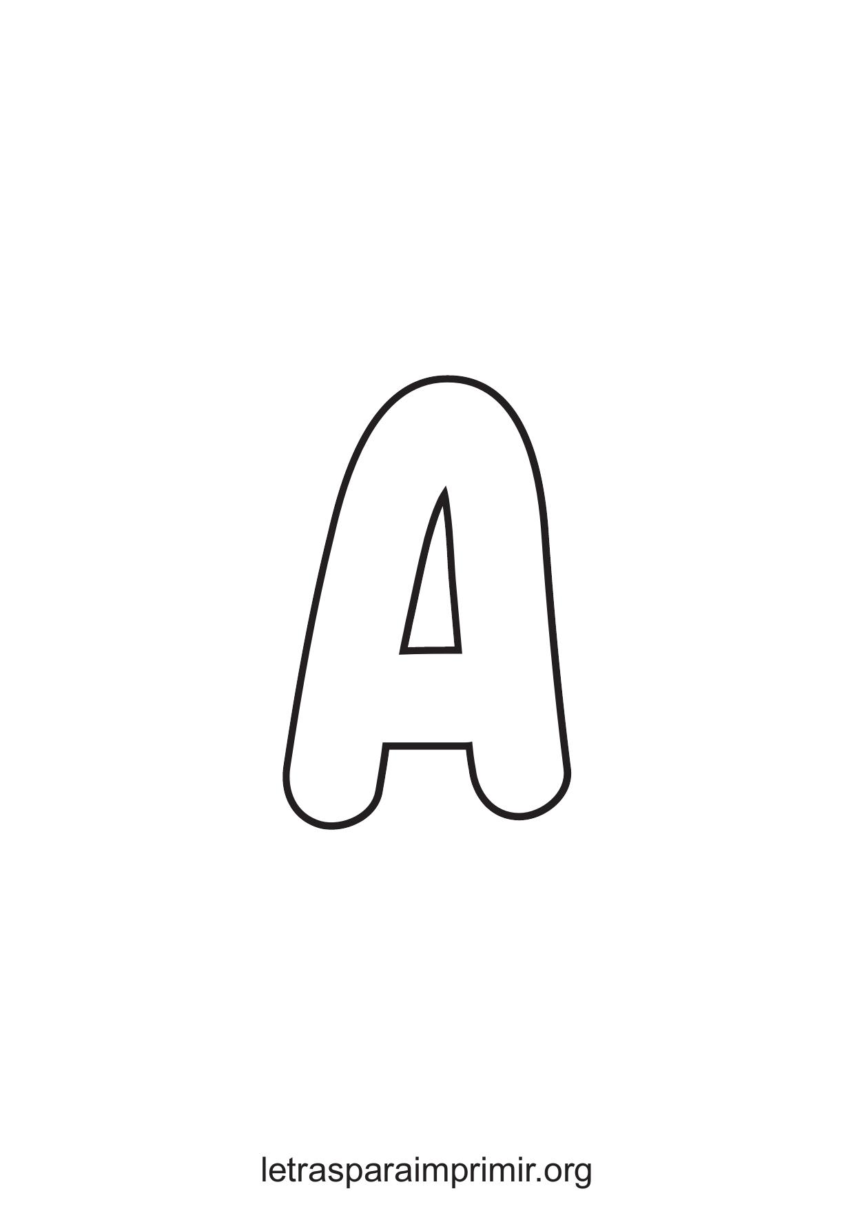 molde de letras minusculas para imprimir