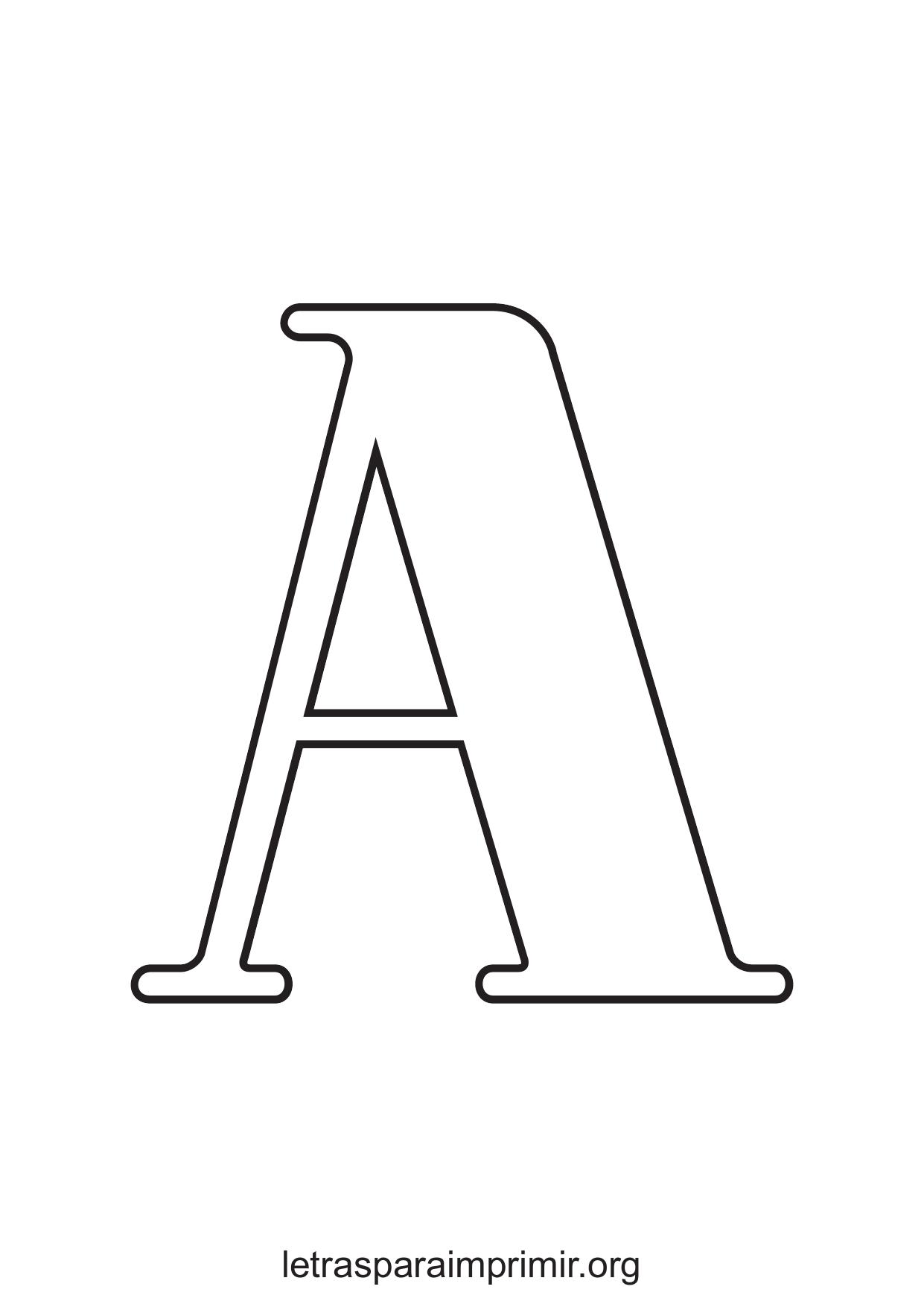 moldes de letras elegantes para imprimir y recortar